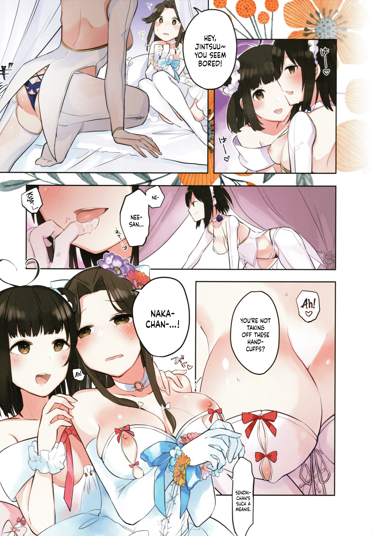 Hentai Manga Comic-Fluttering White Hydrangea-Read-6
